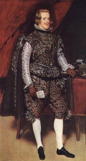 Diego Velazquez Philip IV. in Brown and Silver oil painting image